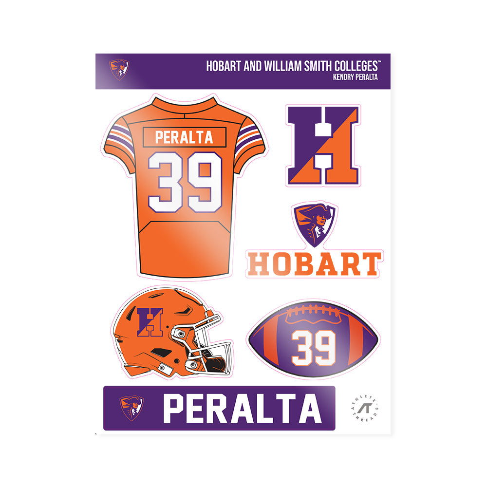 HWS - NCAA Football : Kendry Peralta - Sticker Sheet-0