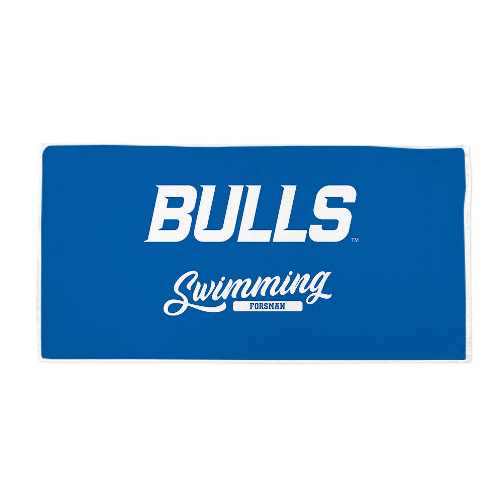 Buffalo - NCAA Women's Swimming & Diving : Isabella Forsman - Sports Towel - 31" x 62"-0