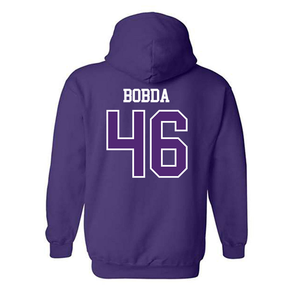 UST - NCAA Football : Milan Bobda - Hooded Sweatshirt-1