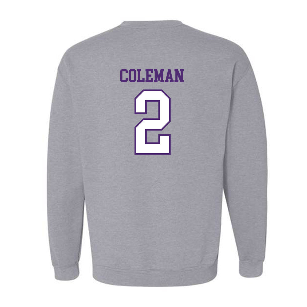 UST - NCAA Men's Basketball : Jermaine Coleman - Crewneck Sweatshirt-1