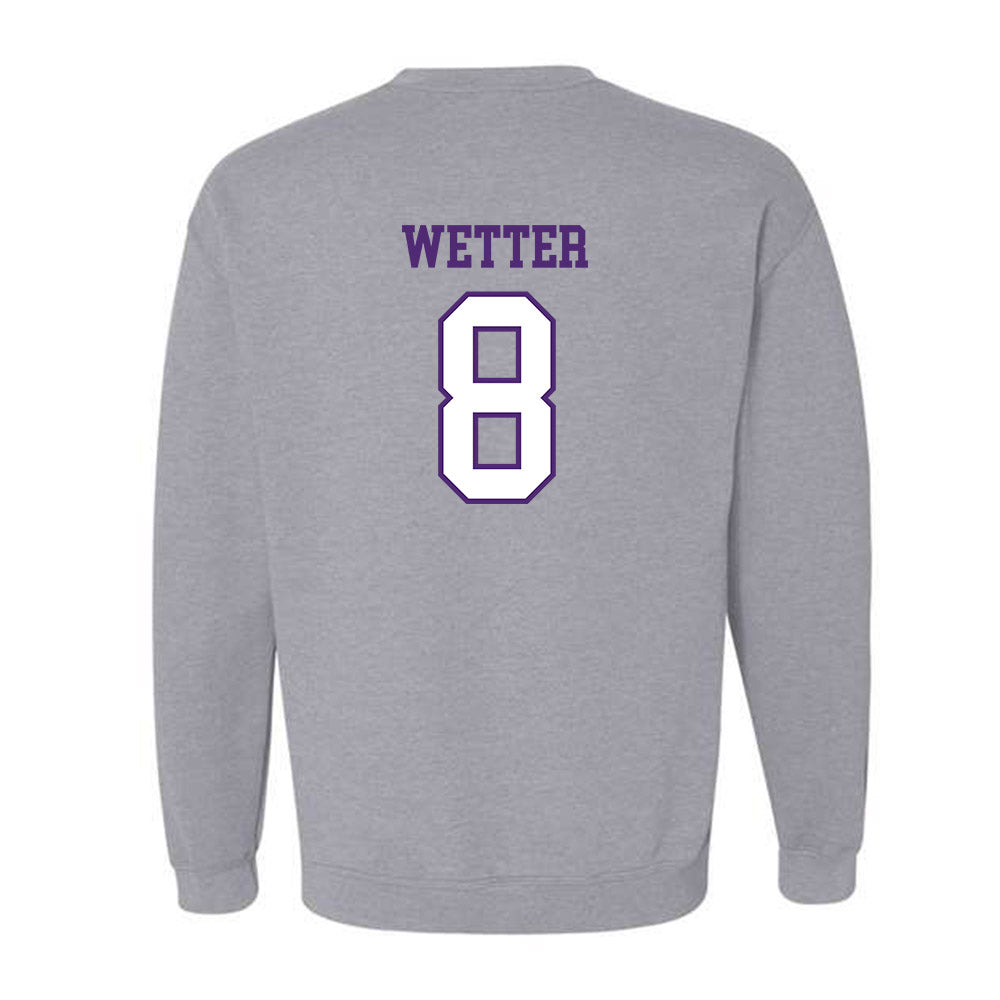 UST - NCAA Women's Volleyball : Megan Wetter - Crewneck Sweatshirt-1