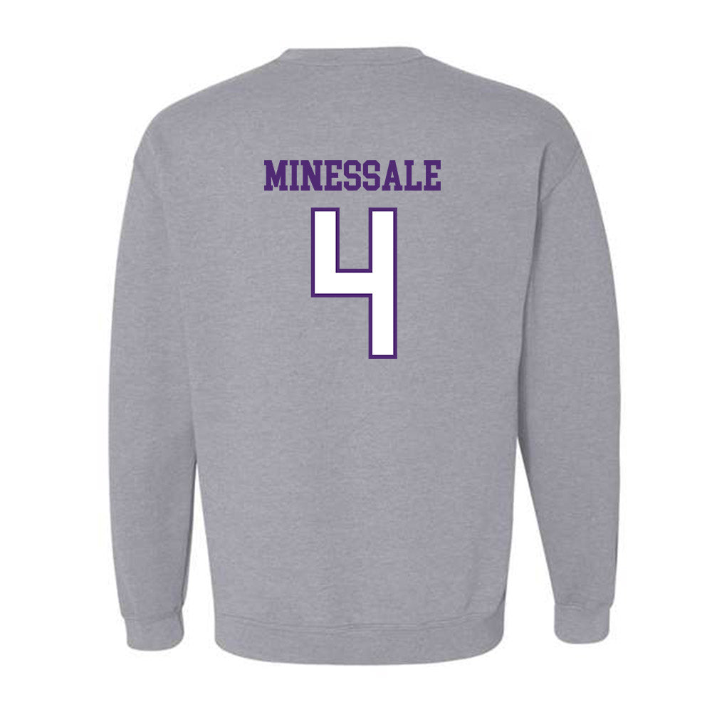 UST - NCAA Men's Basketball : Nolan Minessale - Crewneck Sweatshirt-1