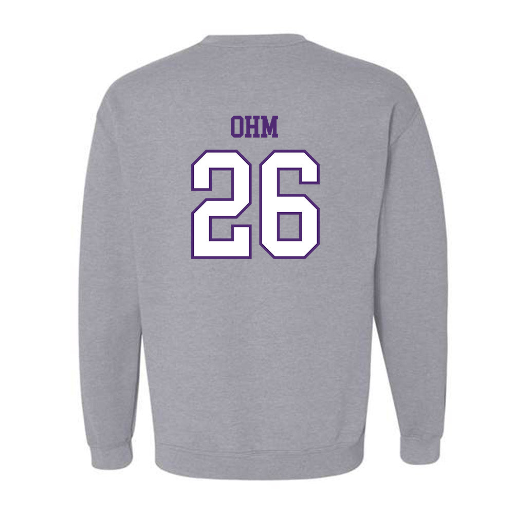 UST - NCAA Baseball : Preston Ohm - Crewneck Sweatshirt-1