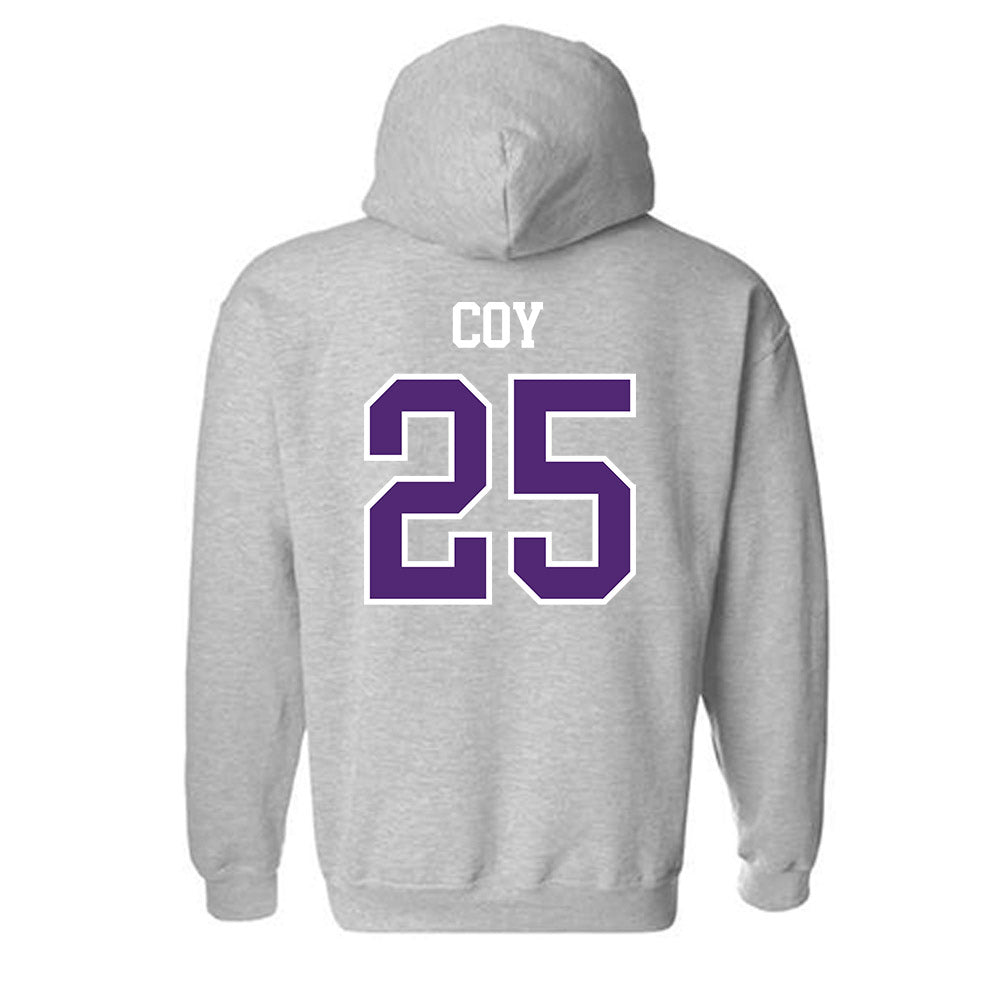 UST - NCAA Football : Marc Coy - Hooded Sweatshirt-1