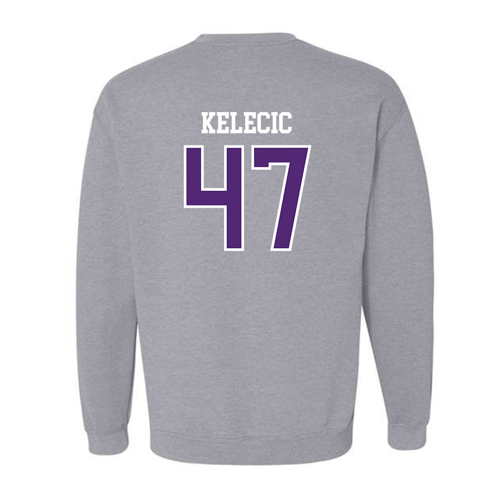 UST - NCAA Football : Michael Kelecic - Crewneck Sweatshirt-1