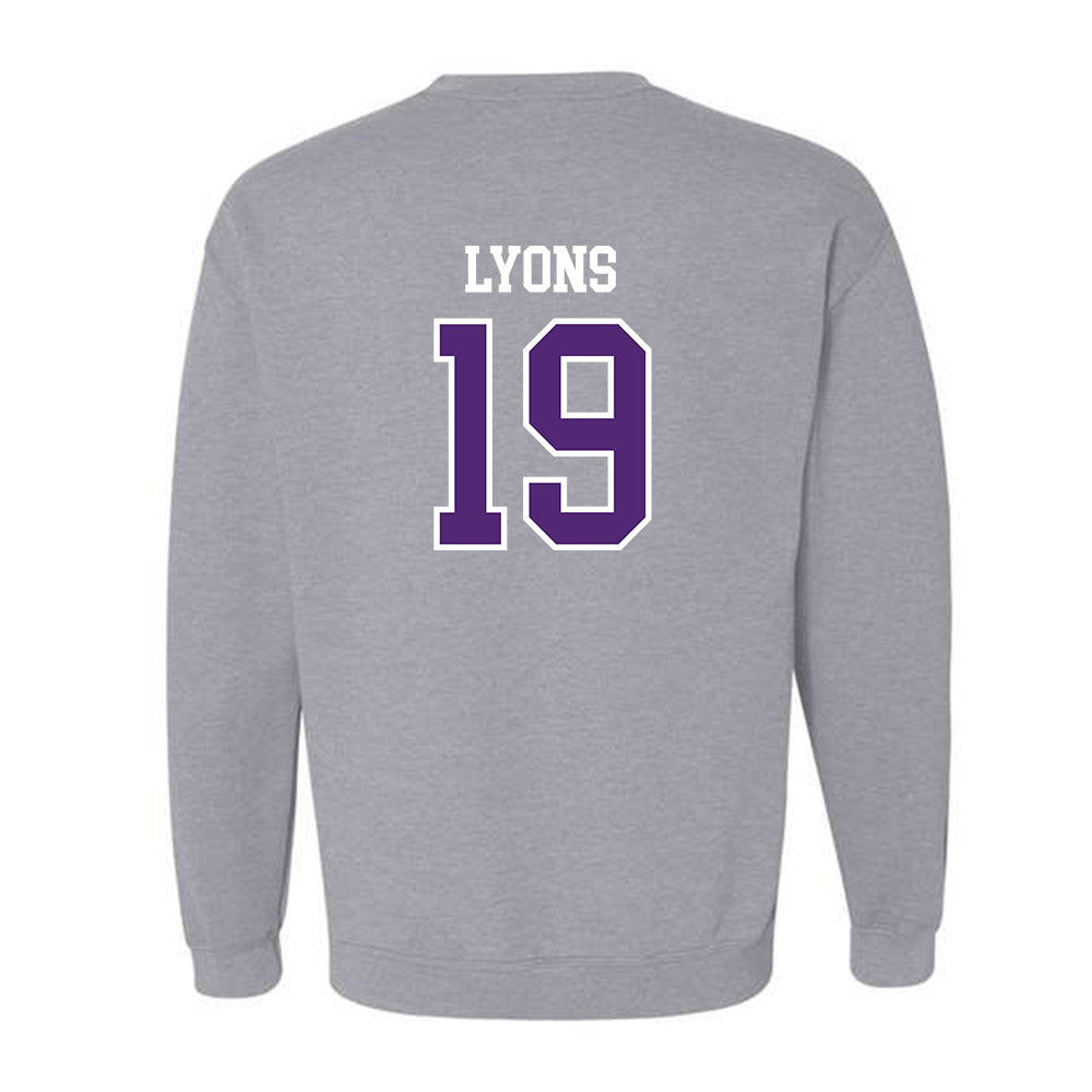 UST - NCAA Football : Owen Lyons - Crewneck Sweatshirt-1