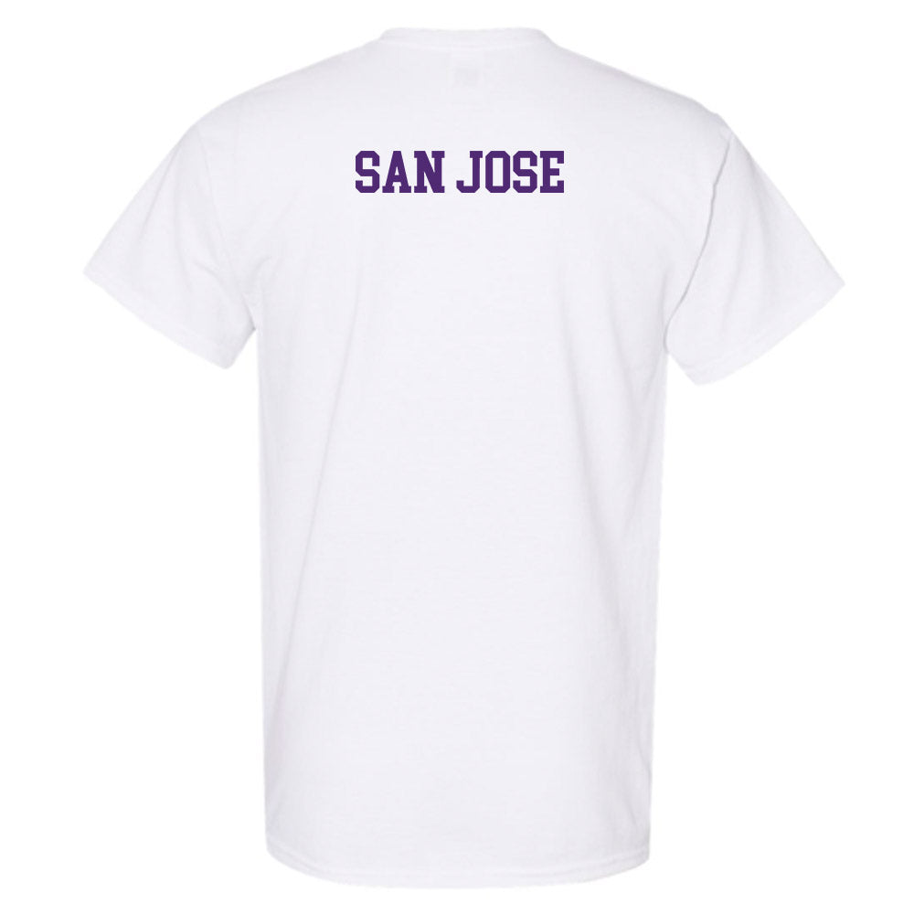 UST - NCAA Men's Swimming & Diving : Miguel San Jose - T-Shirt-1