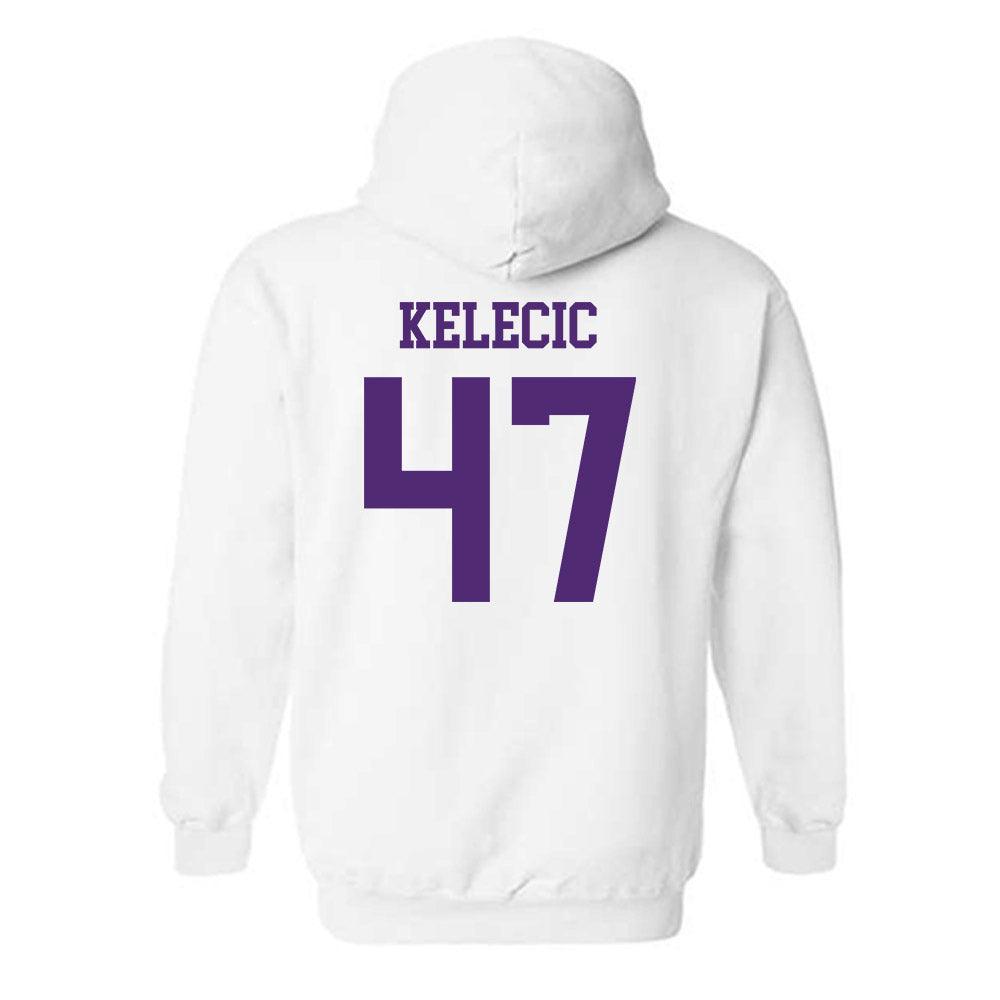 UST - NCAA Football : Michael Kelecic - Hooded Sweatshirt-1