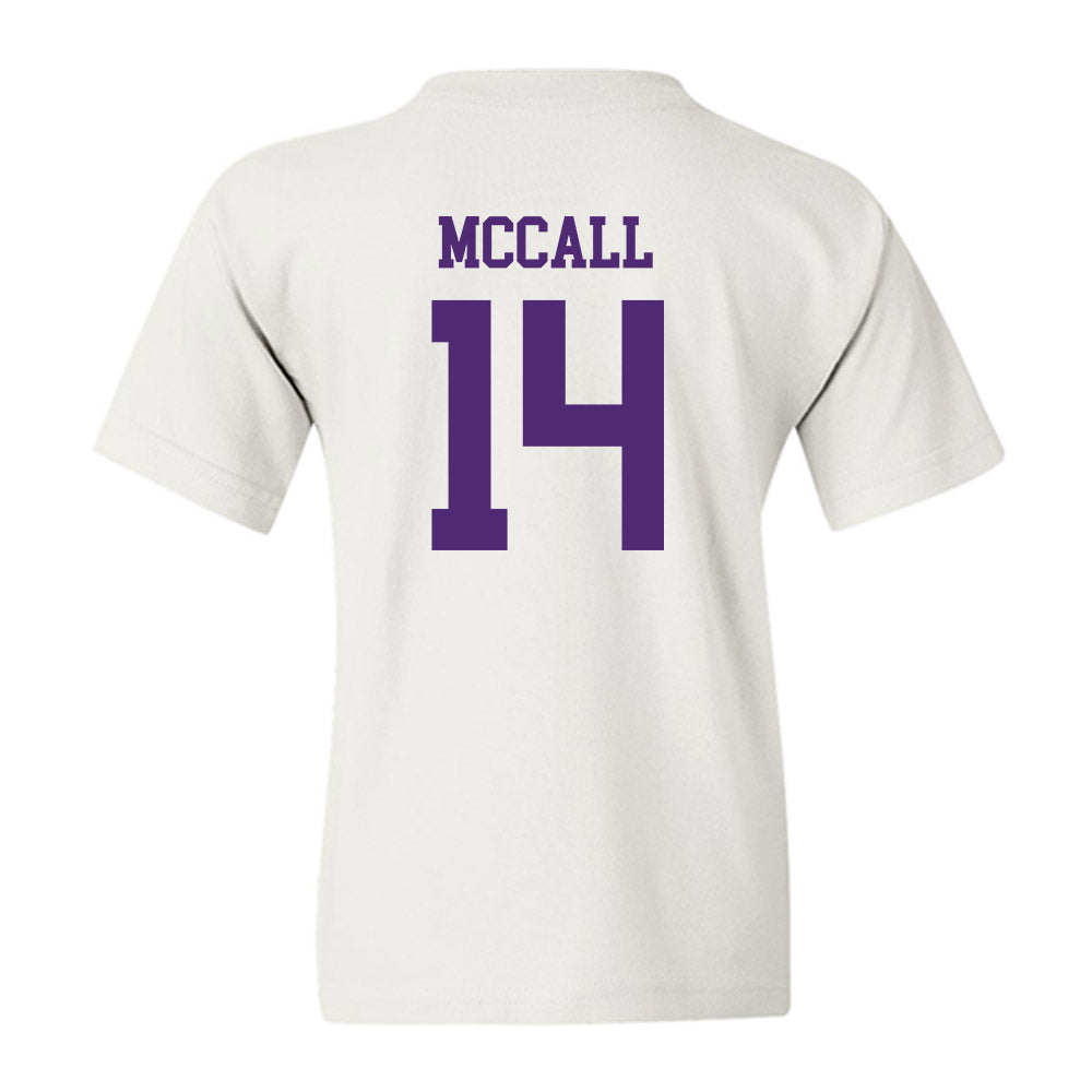 UST - NCAA Women's Basketball : Autumn McCall - Youth T-Shirt-1