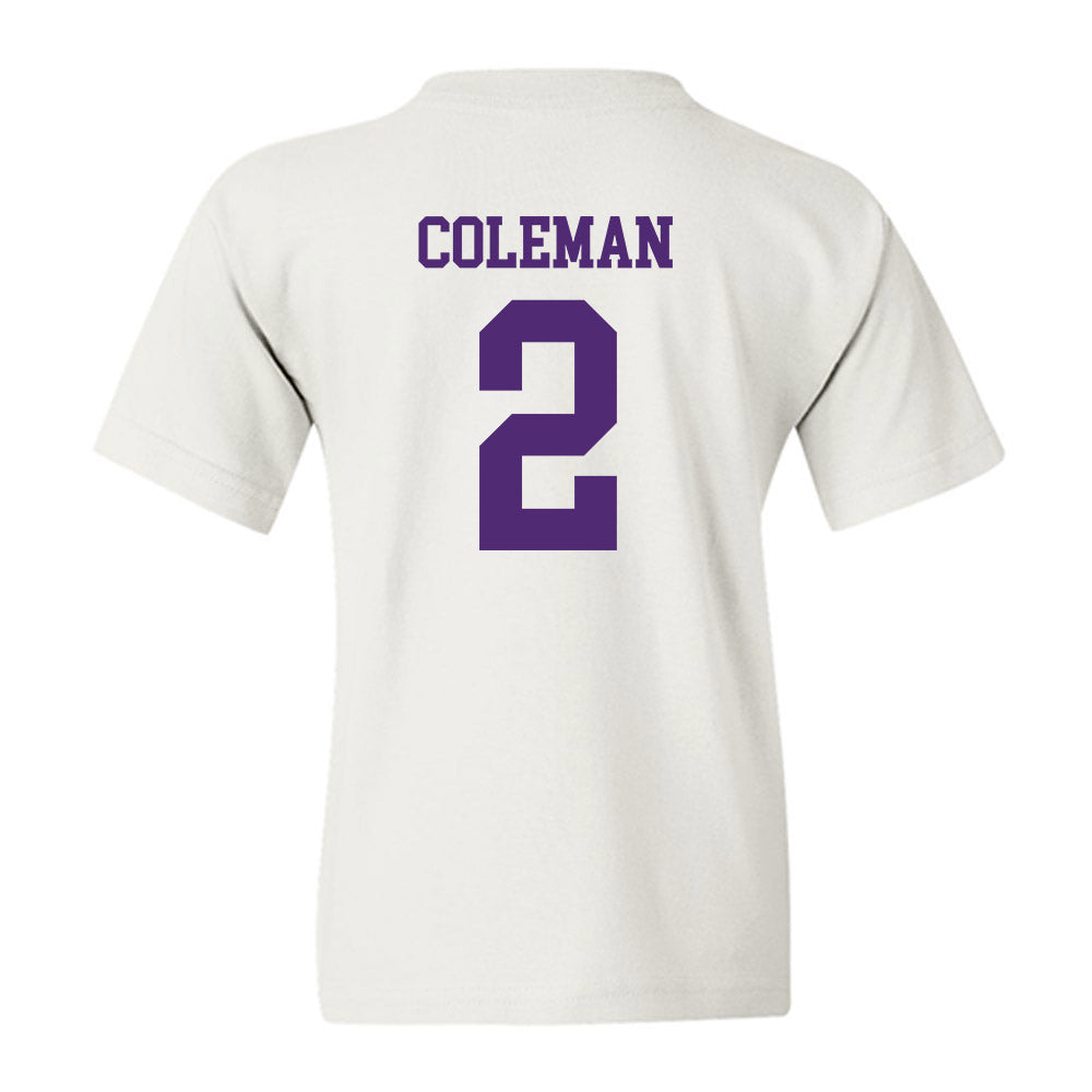 UST - NCAA Men's Basketball : Jermaine Coleman - Youth T-Shirt-1