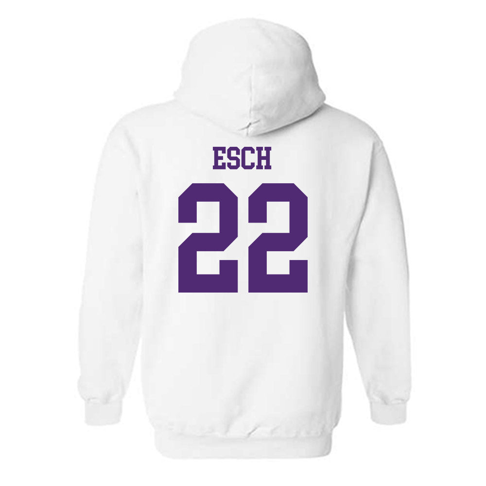 UST - NCAA Baseball : Evan Esch - Hooded Sweatshirt-1