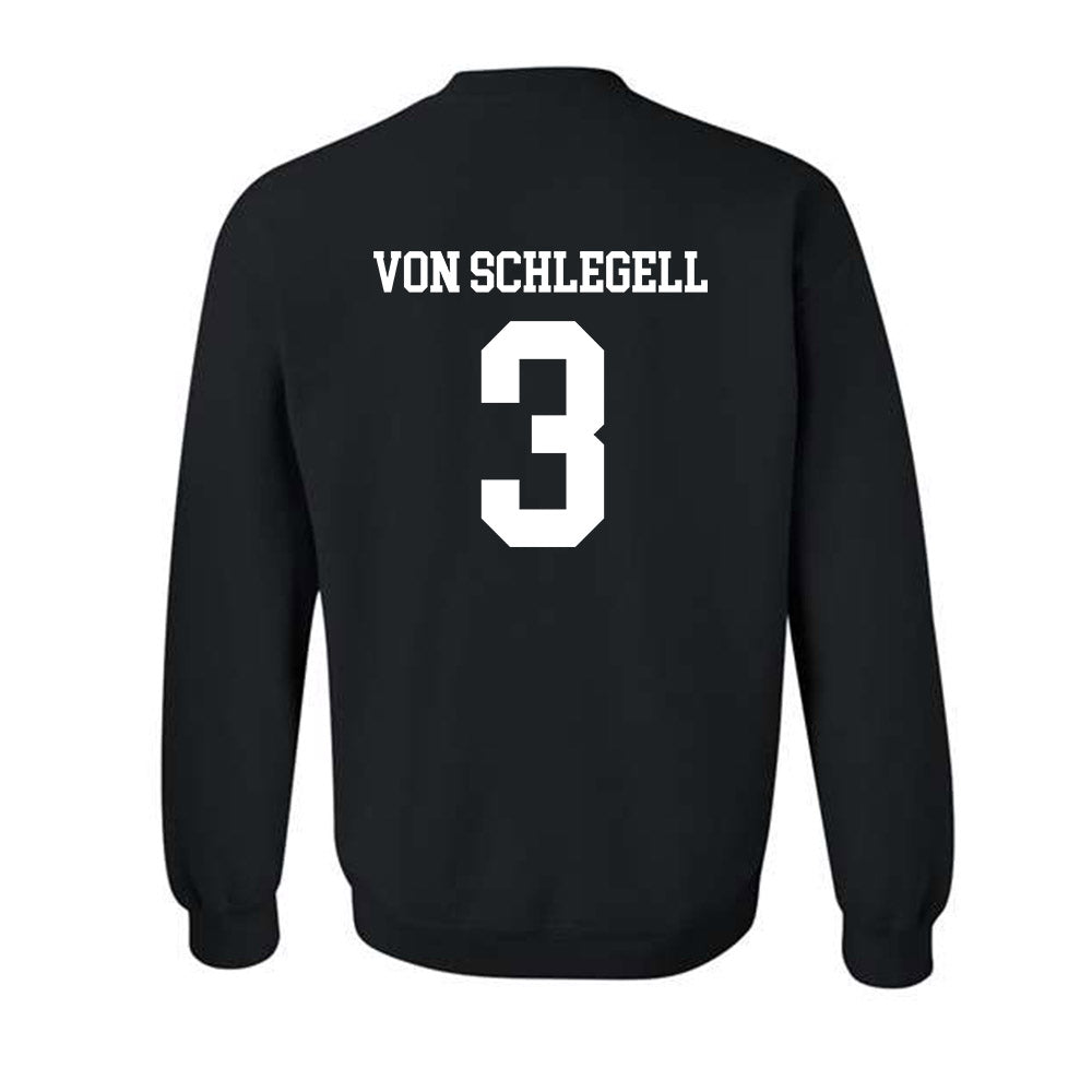 UST - NCAA Baseball : Zan von Schlegell - Classic Shersey Crewneck Sweatshirt-1