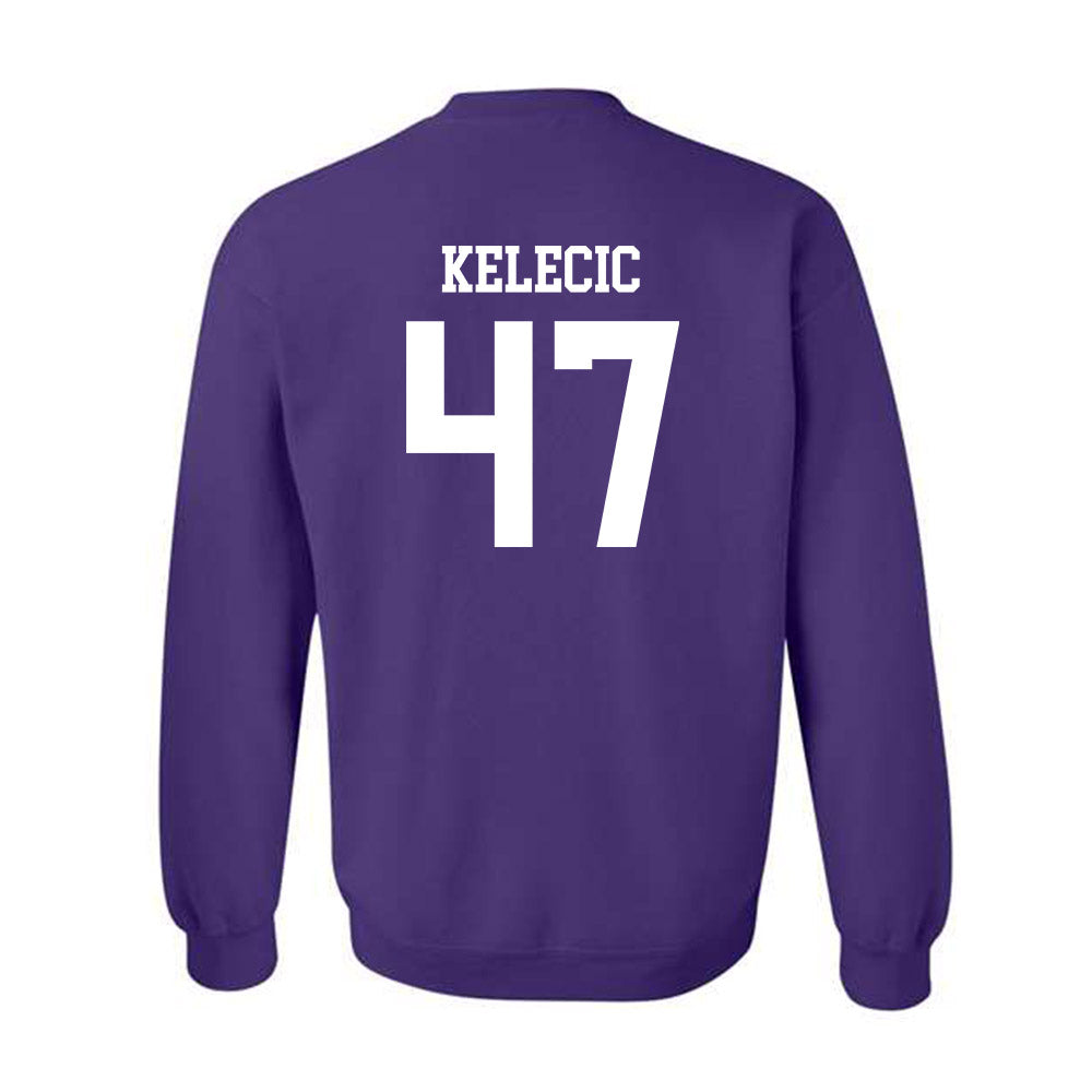 UST - NCAA Football : Michael Kelecic - Crewneck Sweatshirt-1