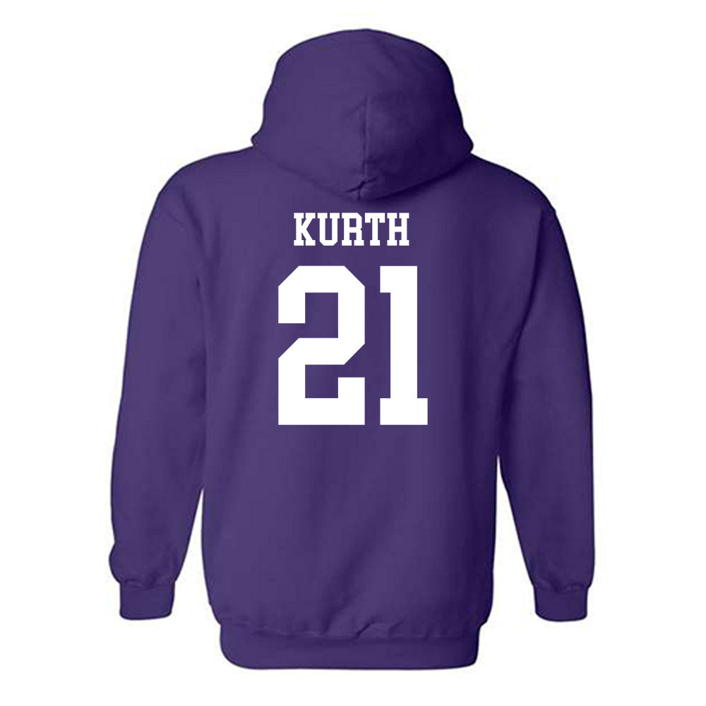 UST - NCAA Women's Volleyball : Reilly Kurth - Hooded Sweatshirt-1