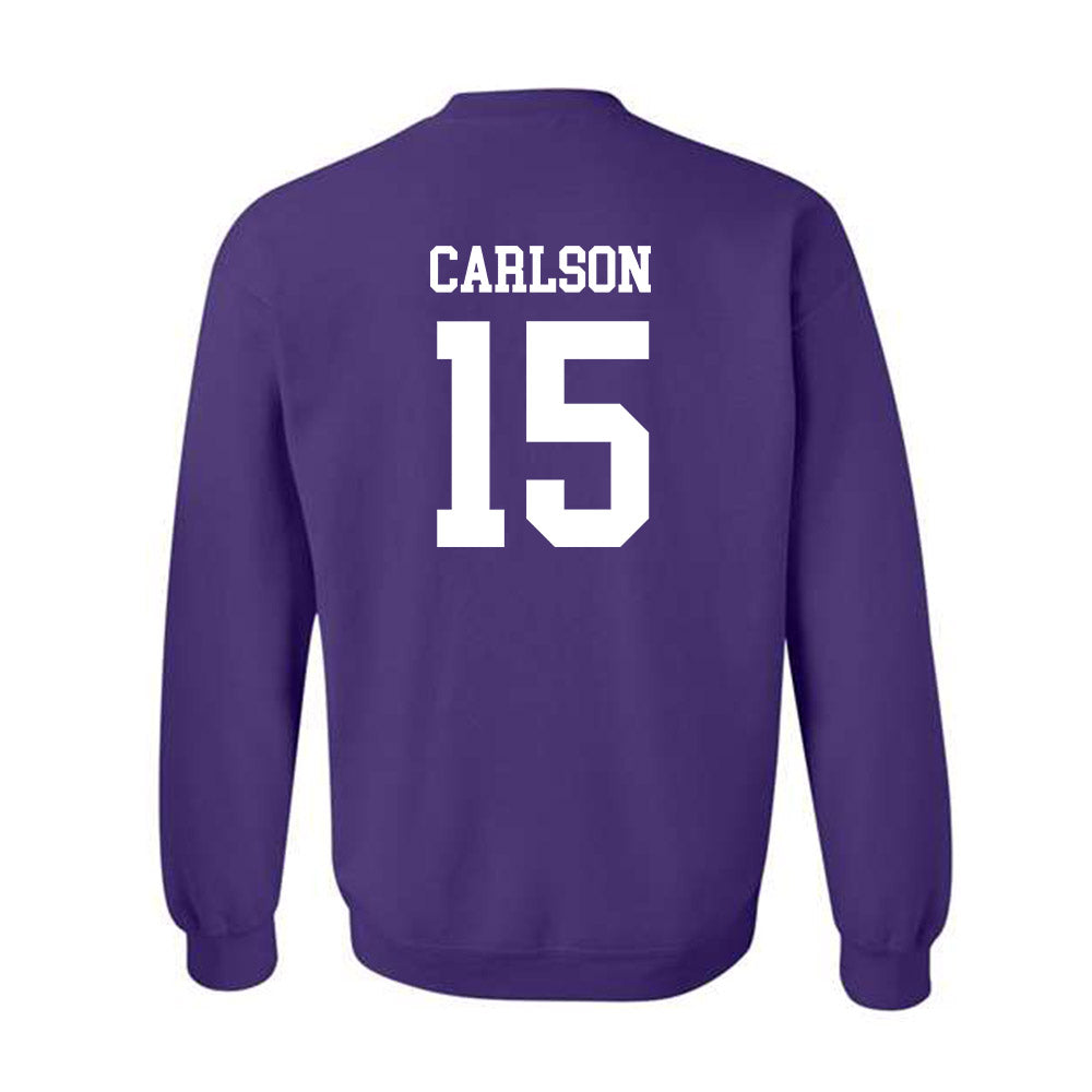 UST - NCAA Football : Will Carlson - Crewneck Sweatshirt-1