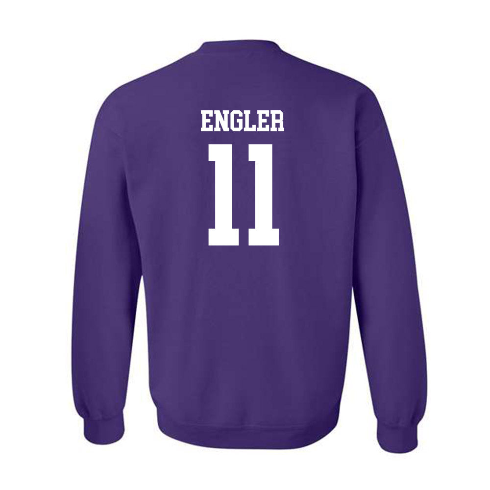 UST - NCAA Women's Ice Hockey : Maya Engler - Crewneck Sweatshirt-1