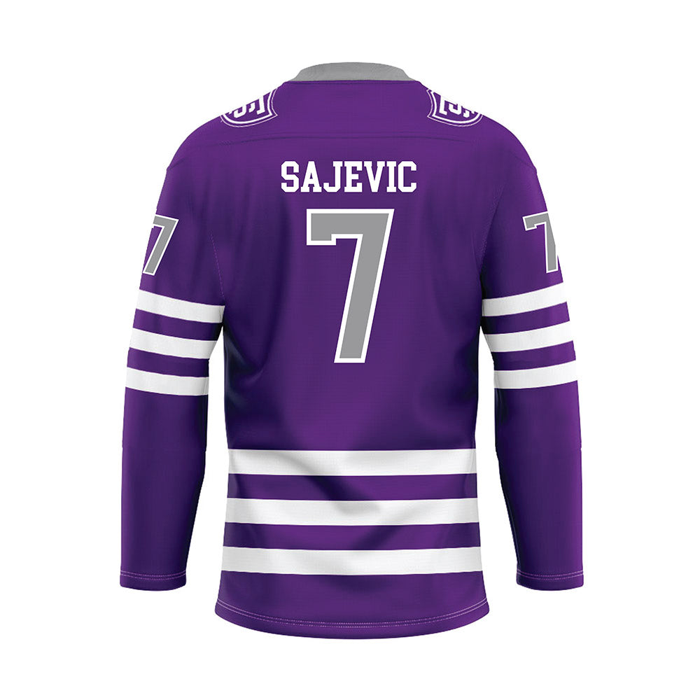UST - NCAA Women's Ice Hockey : Cara Sajevic - Hockey Jersey-1