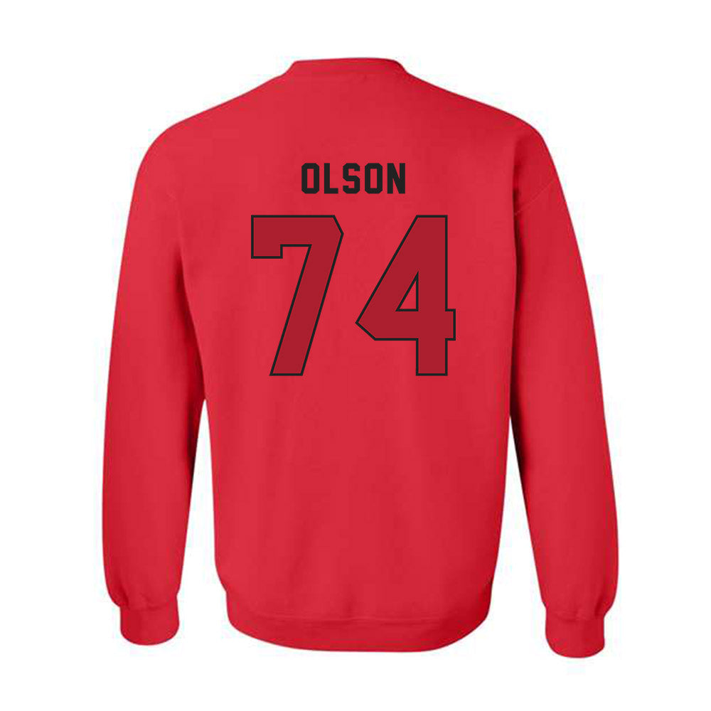 Utah - NCAA Football : Keith Olson - Veterans Day v1 Crewneck Sweatshirt-3