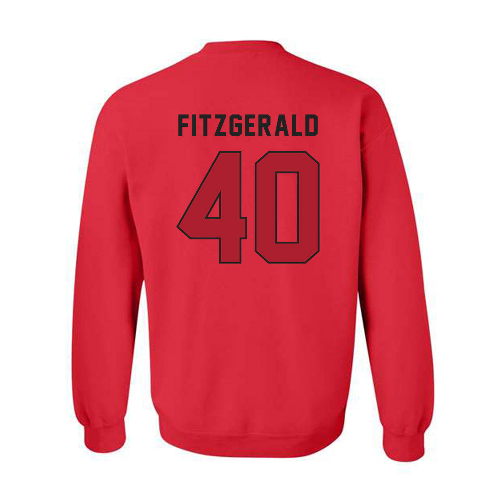 Utah - NCAA Football : Paul Fitzgerald - Veterans Day v1 Crewneck Sweatshirt-3