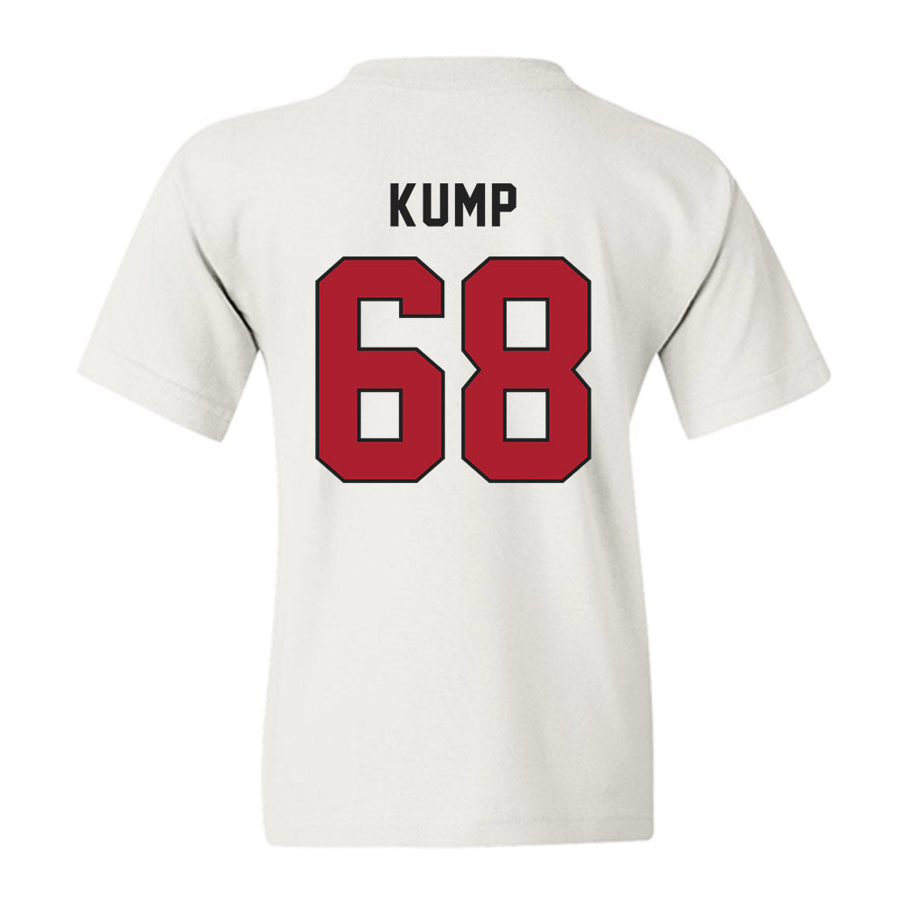 Utah - NCAA Football : Jaren Kump - Veterans Day v2 Youth T-Shirt-1