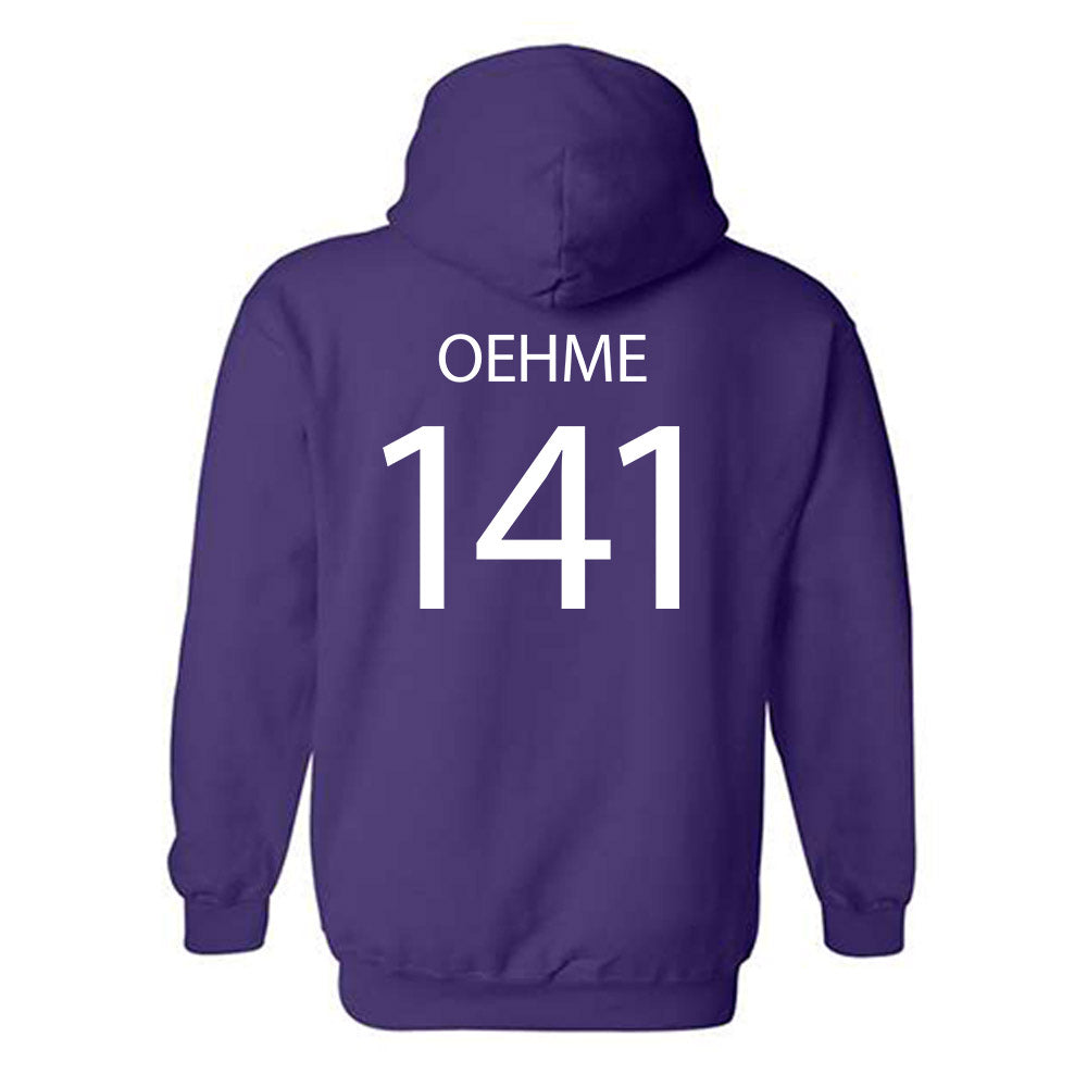 Sioux Falls - NCAA Wrestling : Jordon Oehme - Classic Shersey Hooded Sweatshirt-1