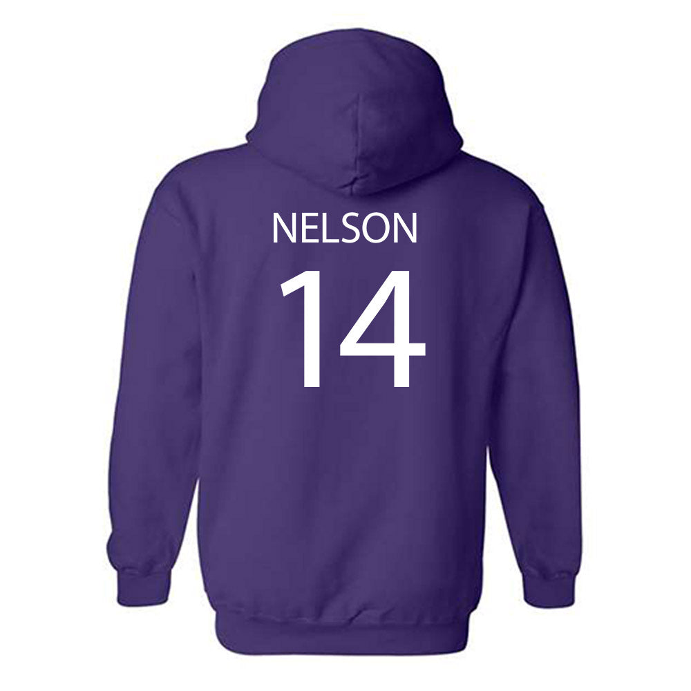 Sioux Falls - NCAA Women's Soccer : Mara Nelson - Classic Shersey Hooded Sweatshirt-1