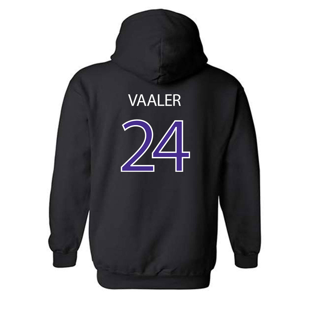 Sioux Falls - NCAA Women's Basketball : Anna Vaaler - Classic Shersey Hooded Sweatshirt-1