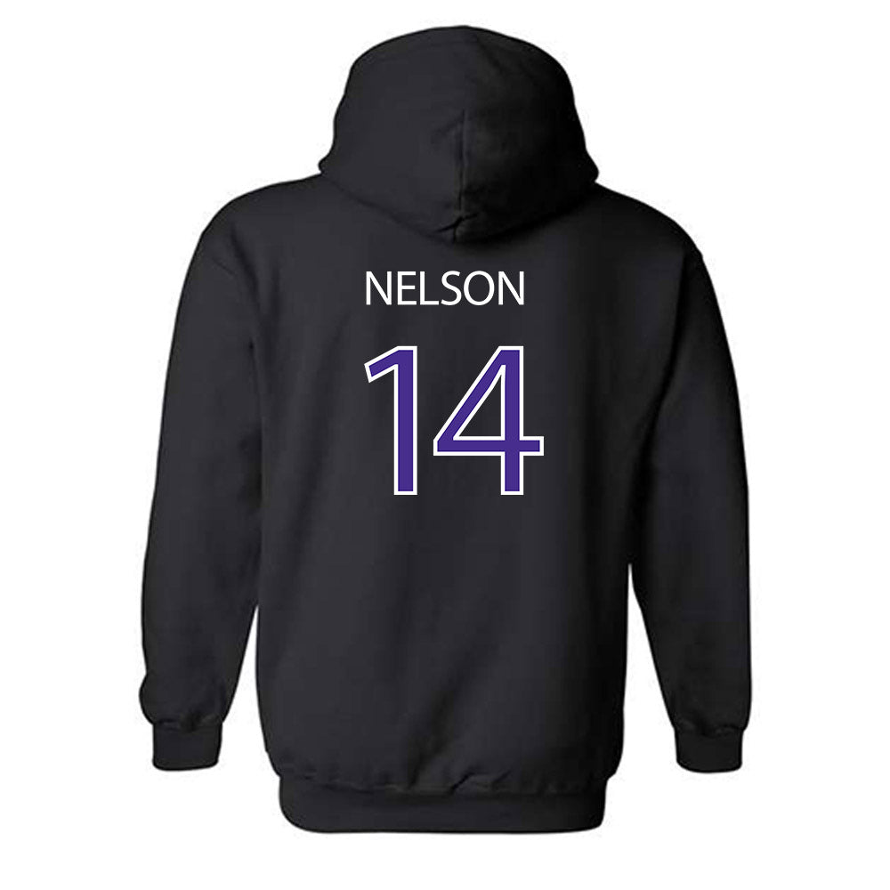 Sioux Falls - NCAA Women's Soccer : Mara Nelson - Classic Shersey Hooded Sweatshirt-1