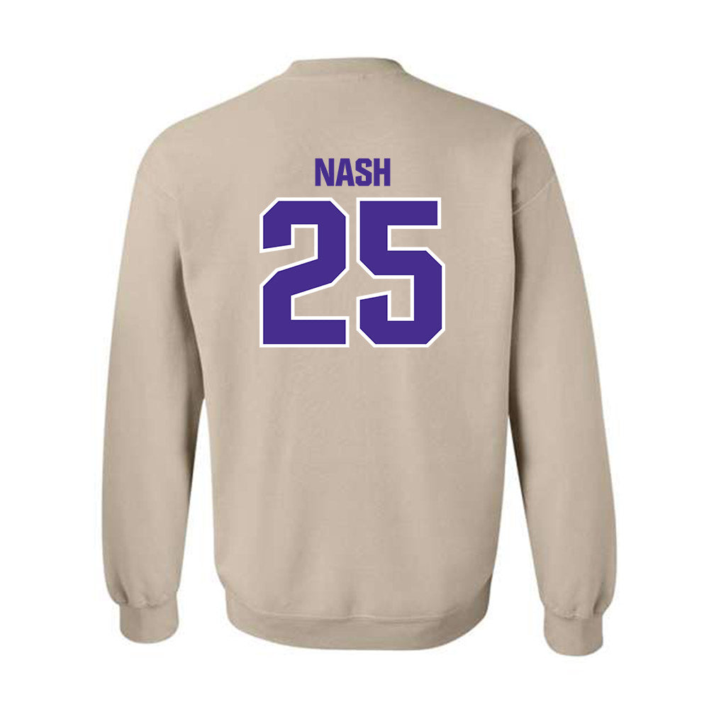 Sioux Falls - NCAA Football : Christian Nash - Classic Shersey Crewneck Sweatshirt-1