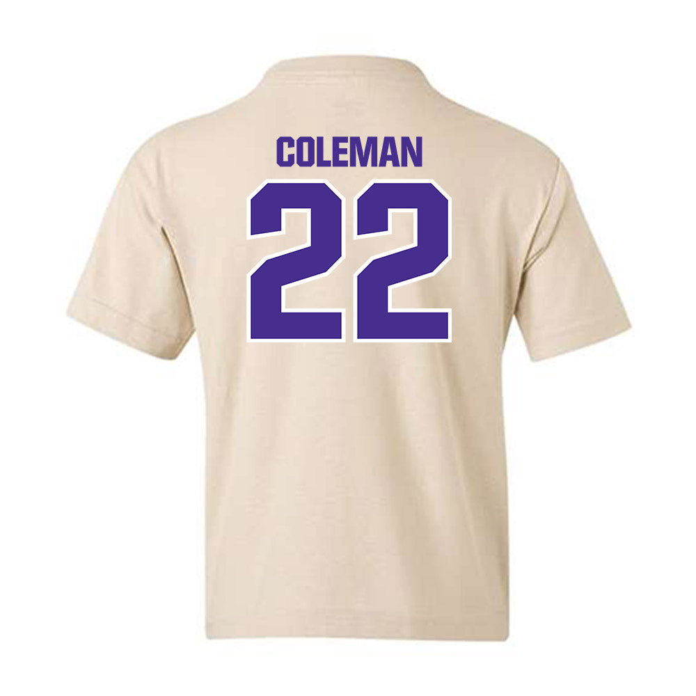 Sioux Falls - NCAA Women's Basketball : Dani Coleman - Classic Shersey Youth T-Shirt-1
