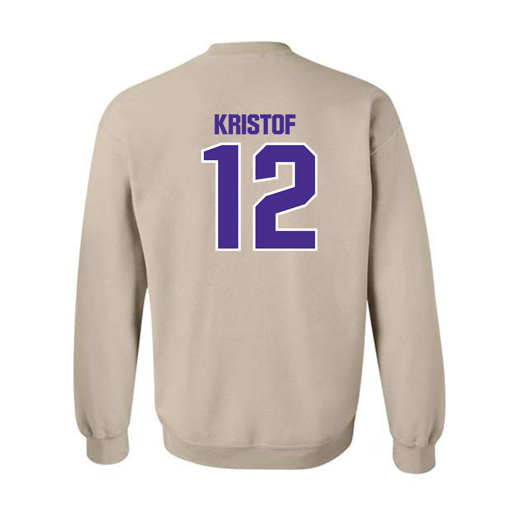 Sioux Falls - NCAA Softball : Emma Kristof - Classic Shersey Crewneck Sweatshirt-1