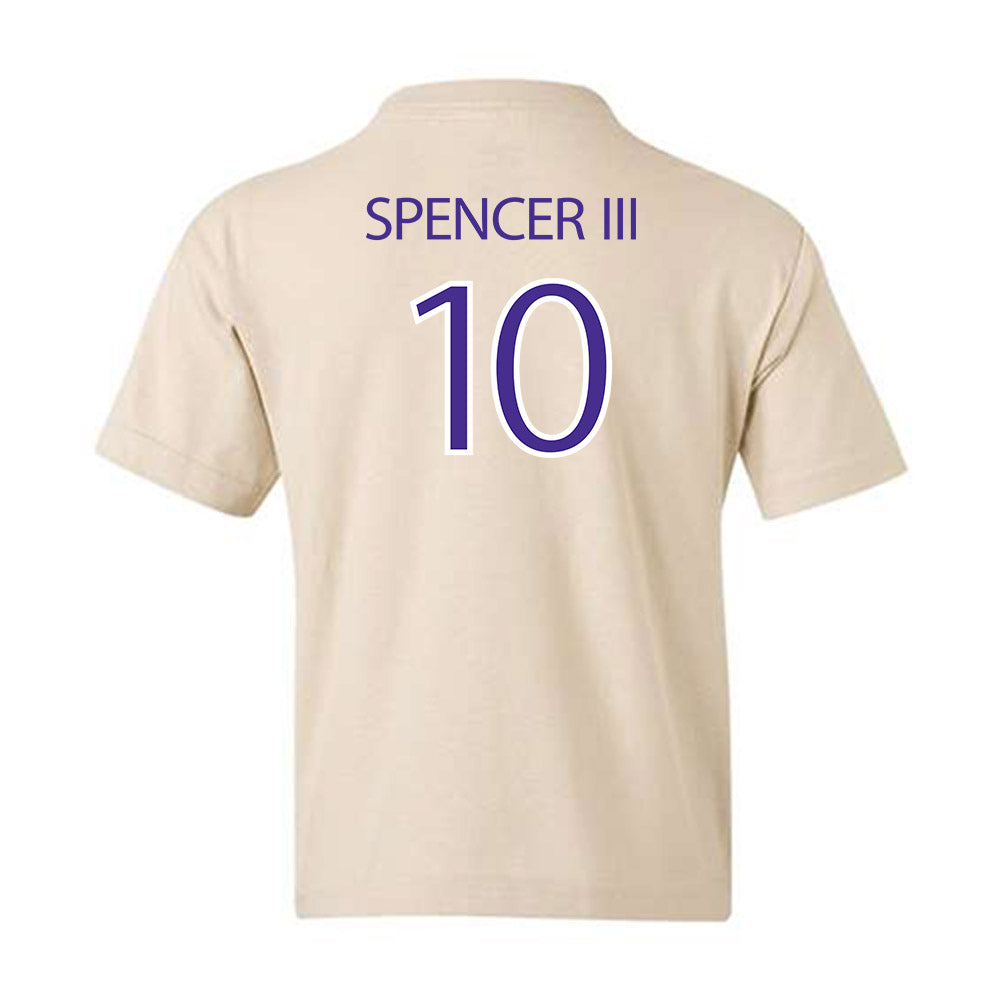 Sioux Falls - NCAA Men's Basketball : James Spencer III - Classic Shersey Youth T-Shirt-1