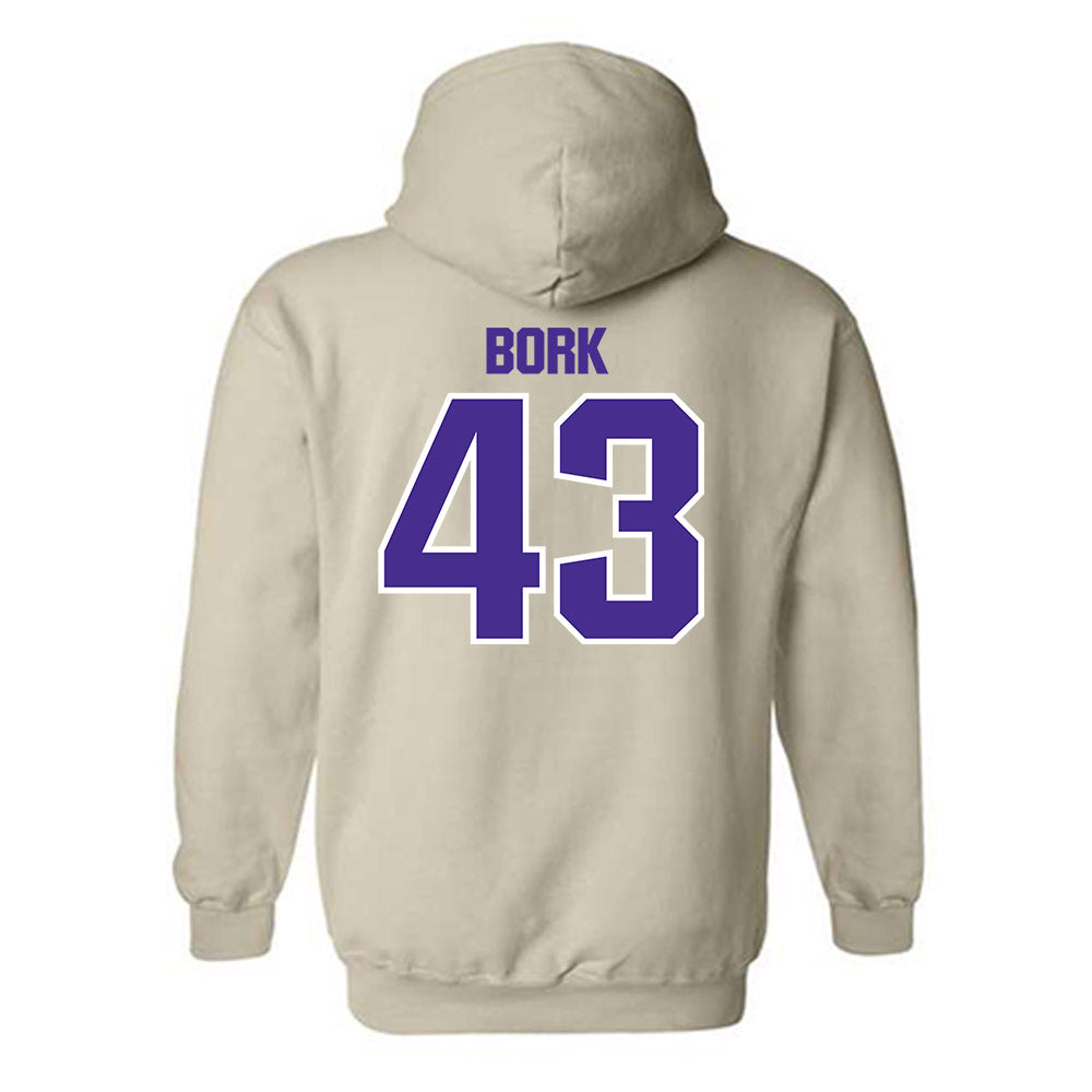 Sioux Falls - NCAA Football : Kannon Bork - Classic Shersey Hooded Sweatshirt-1
