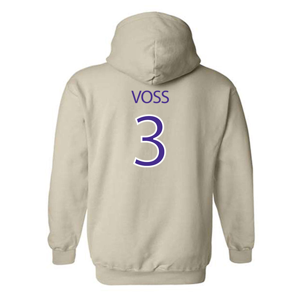Sioux Falls - NCAA Women's Volleyball : Sadie Voss - Classic Shersey Hooded Sweatshirt-1