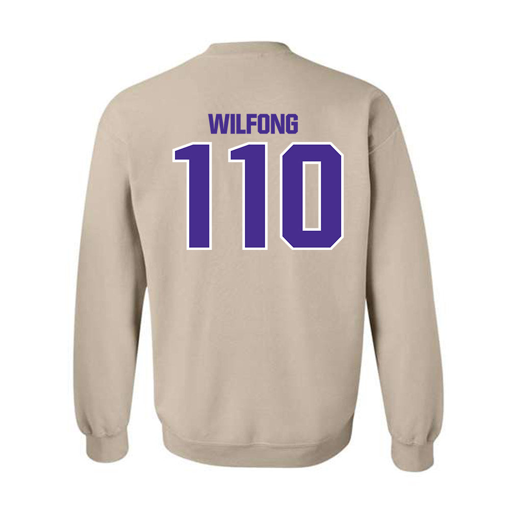 Sioux Falls - NCAA Wrestling : Abby Wilfong - Classic Shersey Crewneck Sweatshirt-1