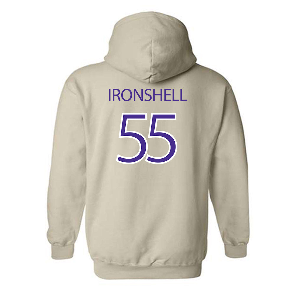Sioux Falls - NCAA Football : DJ Ironshell - Classic Shersey Hooded Sweatshirt-1
