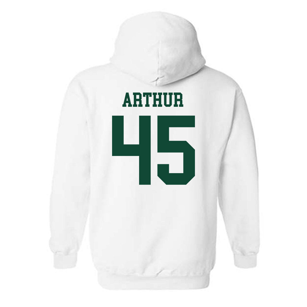 Baylor - NCAA Acrobatics & Tumbling : Mo Arthur - Classic Shersey Hooded Sweatshirt-1