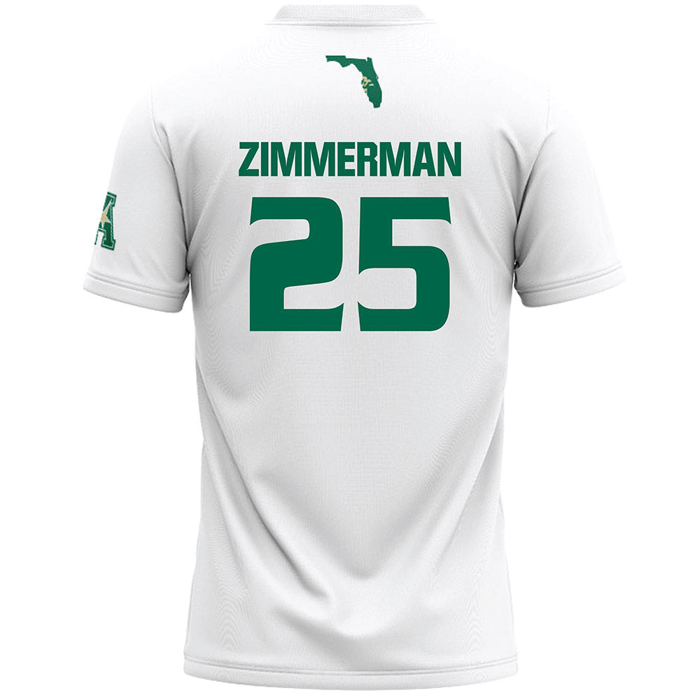 USF - NCAA Women's Lacrosse : Morgan Zimmerman - White Lacrosse Jersey -1