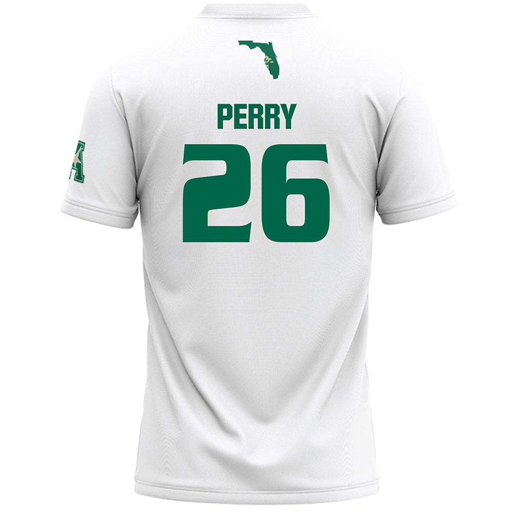 USF - NCAA Women's Lacrosse : Morgan Perry - White Lacrosse Jersey -1
