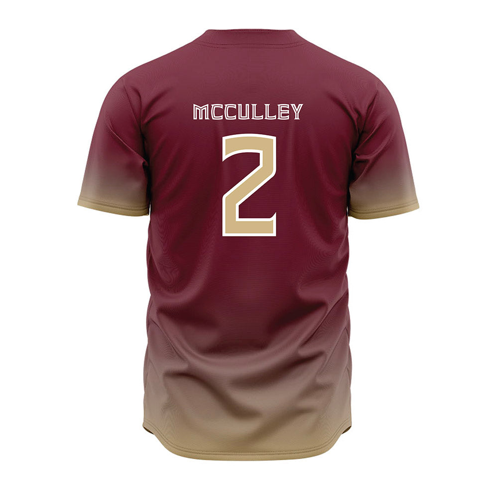 FSU - NCAA Baseball : Carter McCulley - Garnet Jersey-1