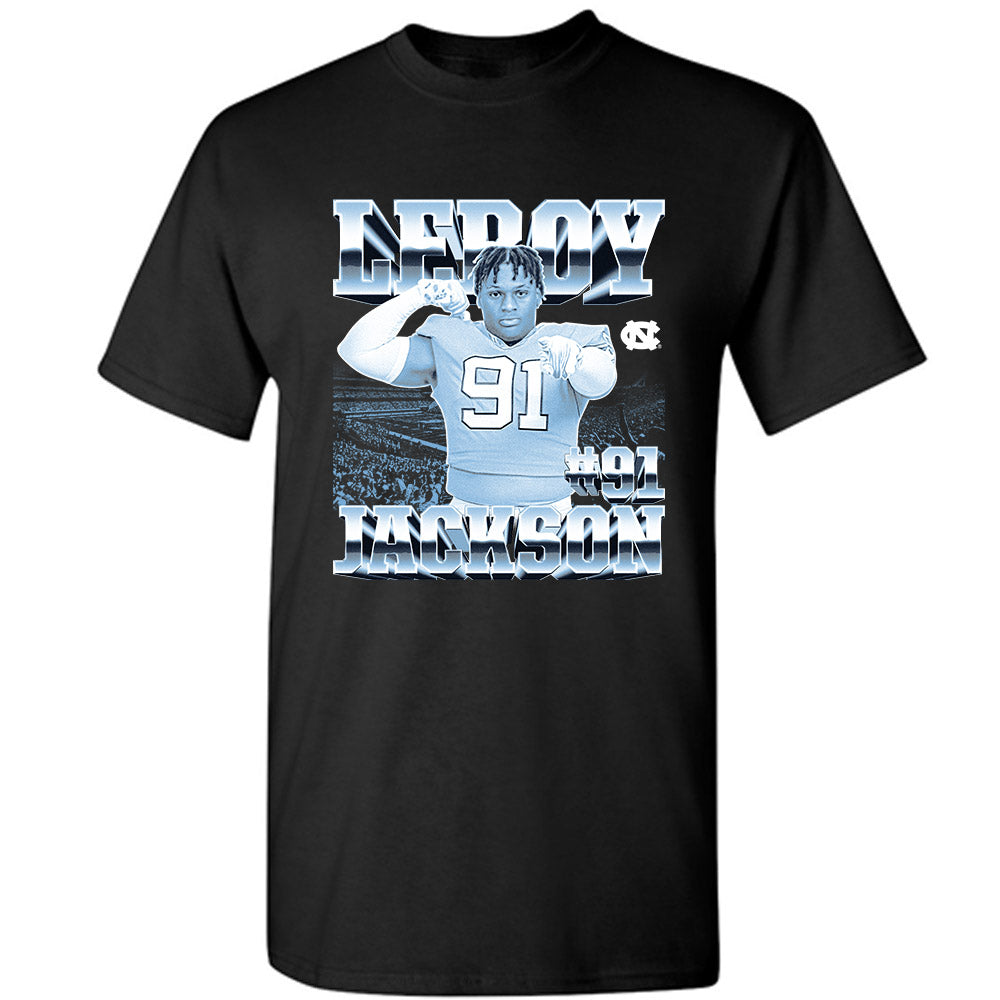 UNC - NCAA Football : Leroy Jackson - Player Collage T-Shirt-0