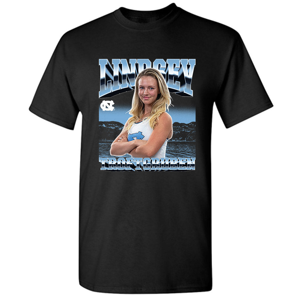 UNC - NCAA Women's Rowing : Lindsey Troftgruben - Player Collage T-Shirt-0