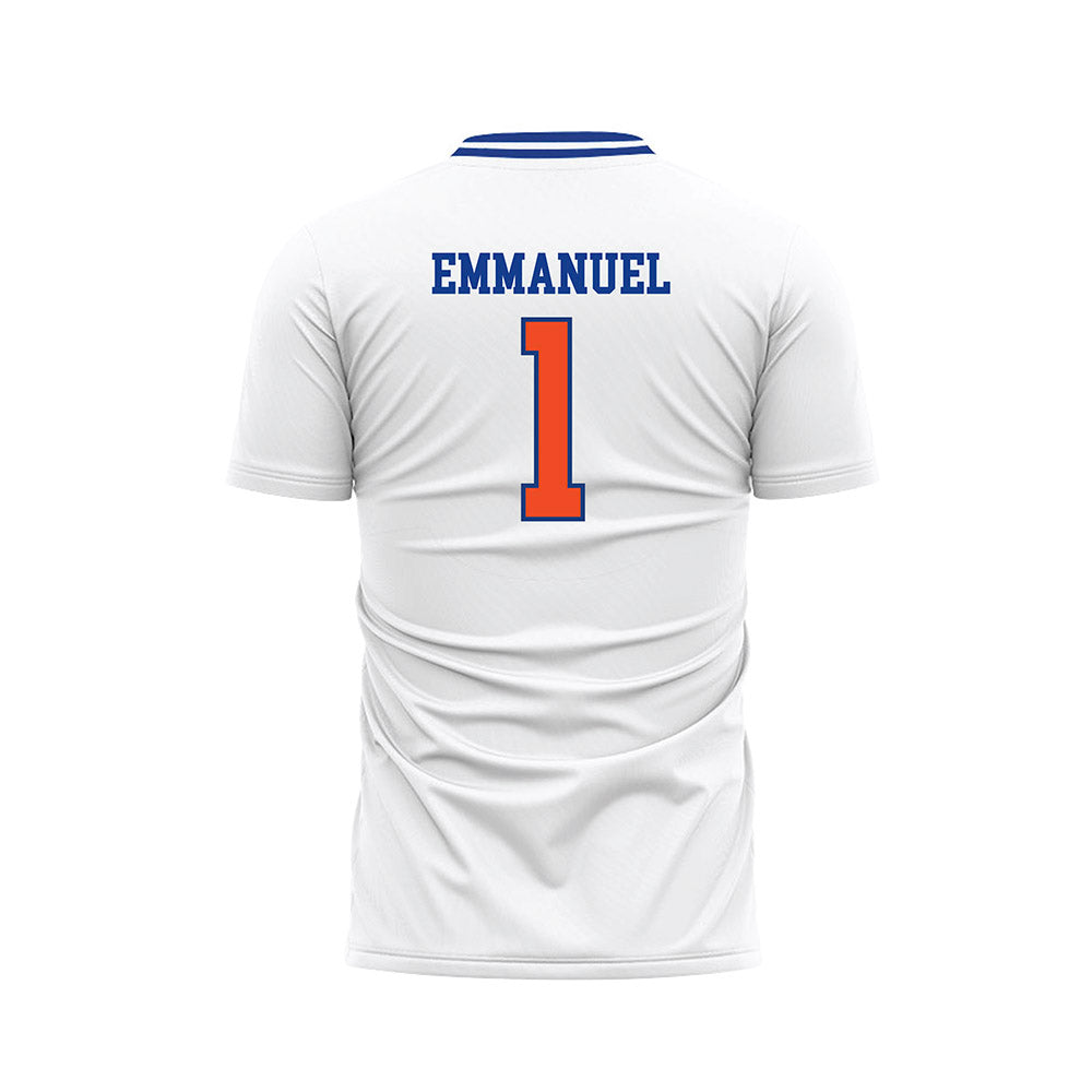 Florida - NCAA Women's Soccer : Jayden Emmanuel - Retro White Soccer Jersey-1