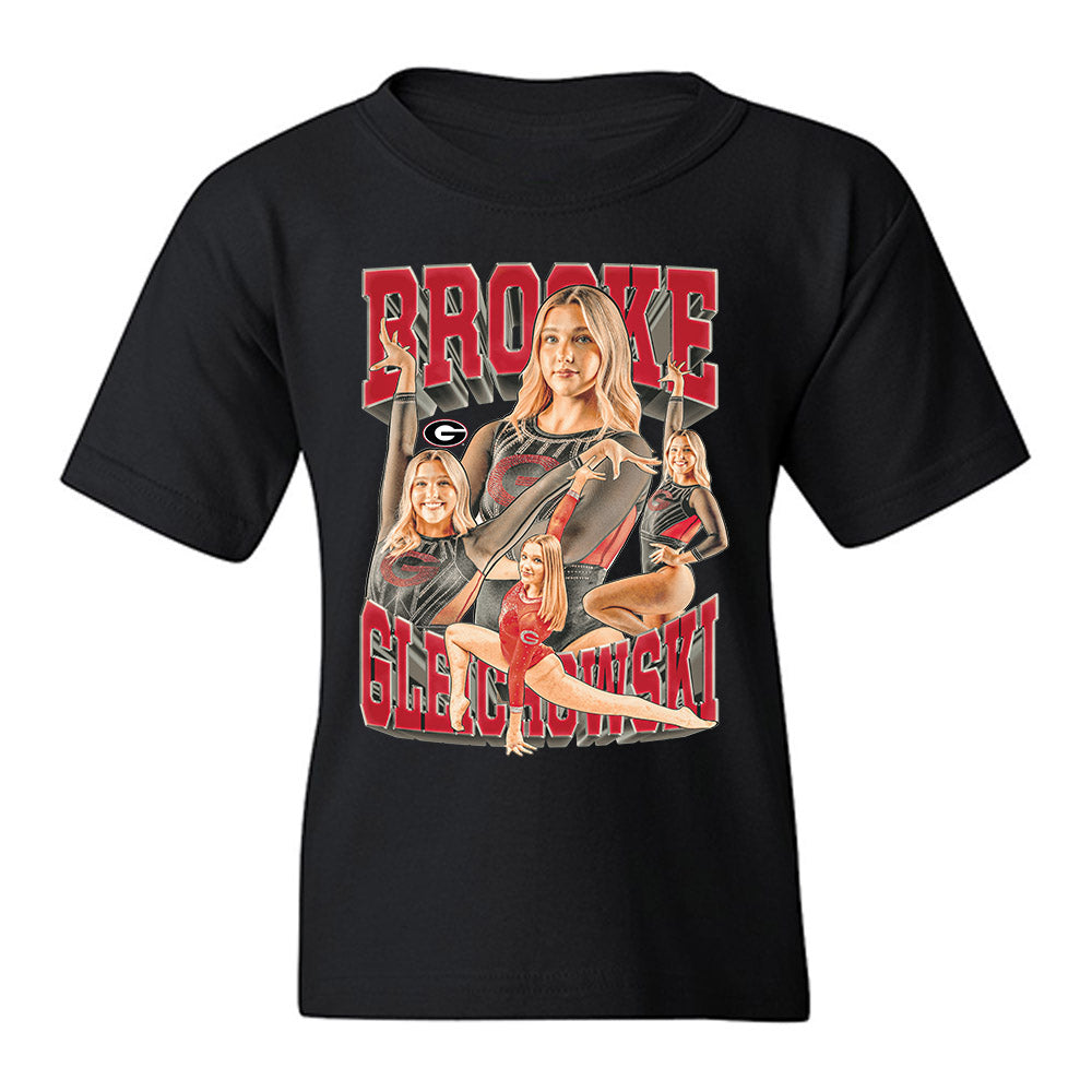 Georgia - NCAA Women's Gymnastics : Brooke Gleichowski - Youth T-Shirt-0