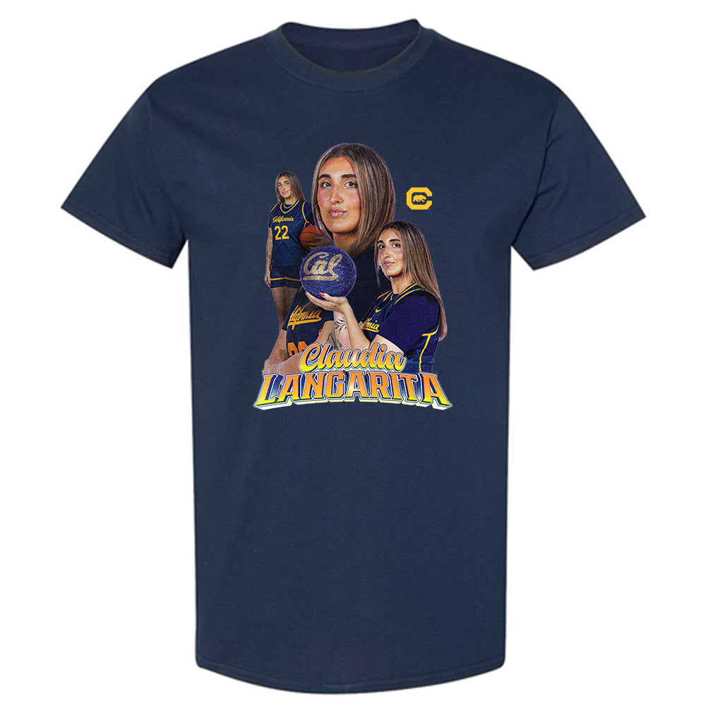 UC Berkeley - NCAA Women's Basketball : Claudia Langarita - T-Shirt-0