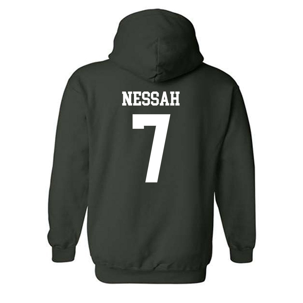 Cleveland State - NCAA Men's Basketball : Dayan Nessah - Classic Shersey Hooded Sweatshirt-1
