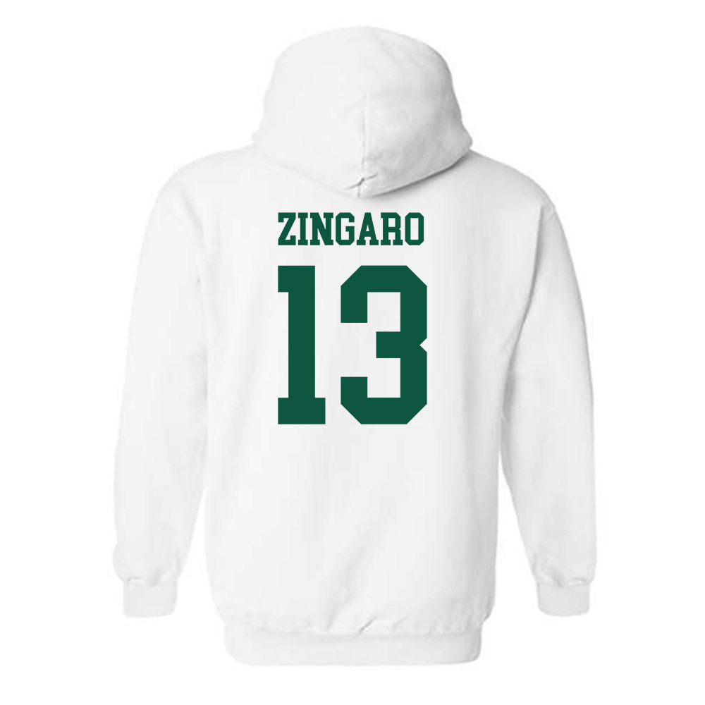 Cleveland State - NCAA Women's Basketball : Izabella Zingaro - Classic Shersey Hooded Sweatshirt-1