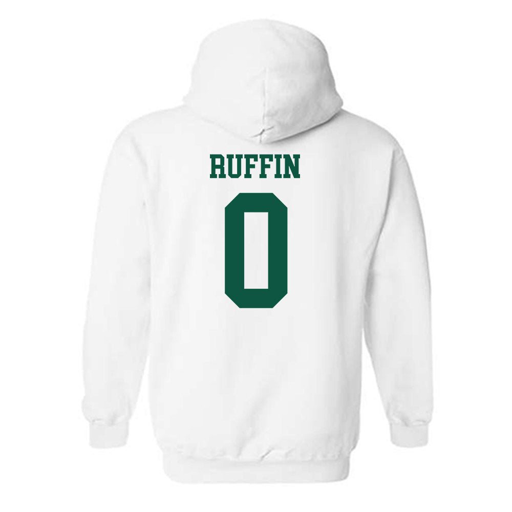 Cleveland State - NCAA Women's Basketball : Queen Ruffin - Classic Shersey Hooded Sweatshirt-1