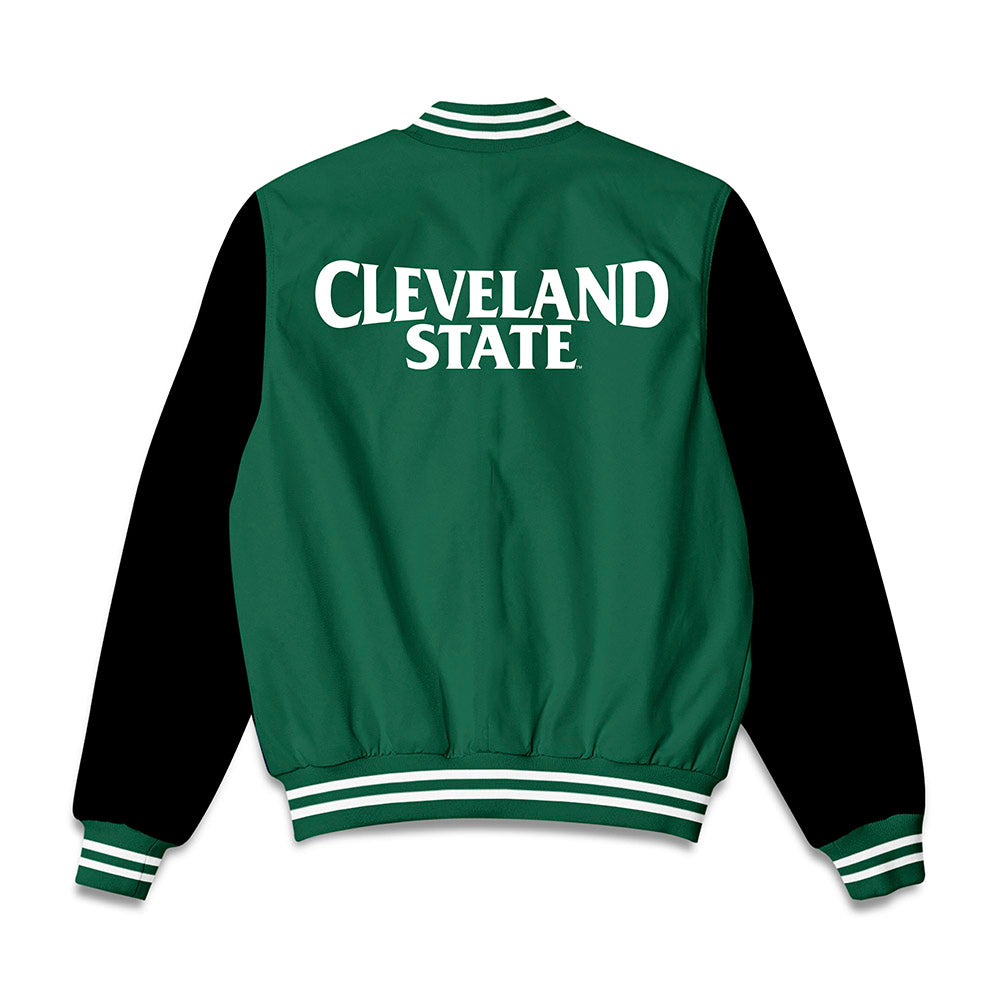 Cleveland State - NCAA Women's Basketball : Laurel Rockwood - Bomber Jacket-1