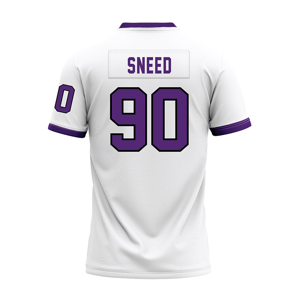 UST - NCAA Football : Kole Sneed - White Premium Football Jersey-1